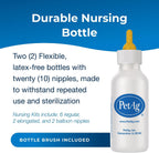 PetAg Nursing Kit close-up of varied silicone replacement nipples