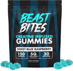Beast Bites creatine monohydrate gummies front view pouch