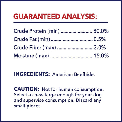 Pet Factory imported USA dog chew rolls for tartar control and healthy gums