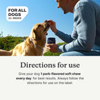 PetLab Co. probiotic chews highlighting yeast control and gut flora benefits