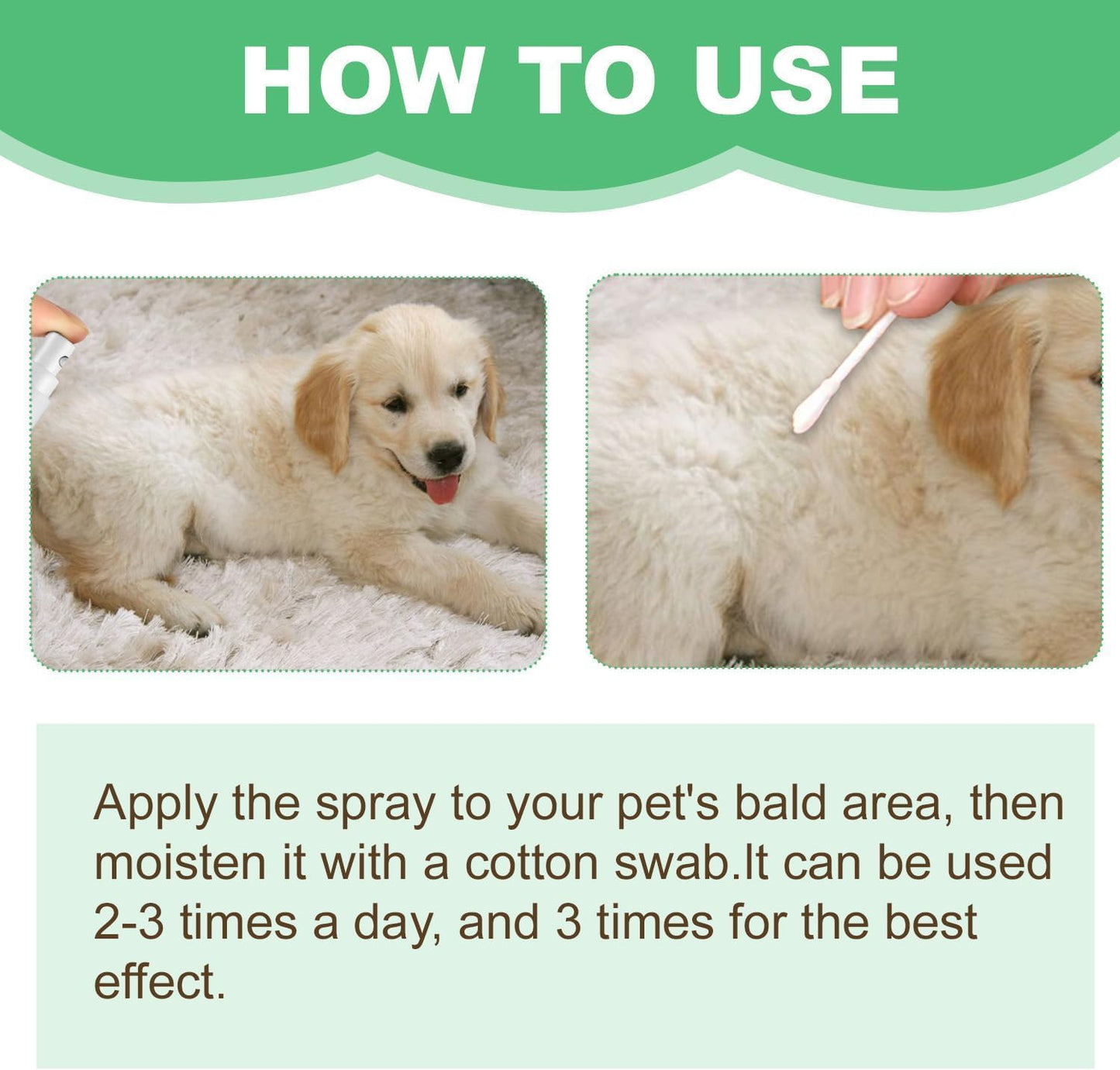 JoanofArc 30ml pet grooming spray packaging detailing natural herbal ingredients.