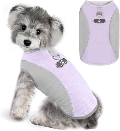 Dog Cooling Vest with D-Ring Dog Tshirt Sun Protection Small Puppy Clothes for Girls Boys Stretchy Shirts for Dogs Lightweight Breathable Shirt French Bulldog Frenchie Dachshund Clothes - Image 9