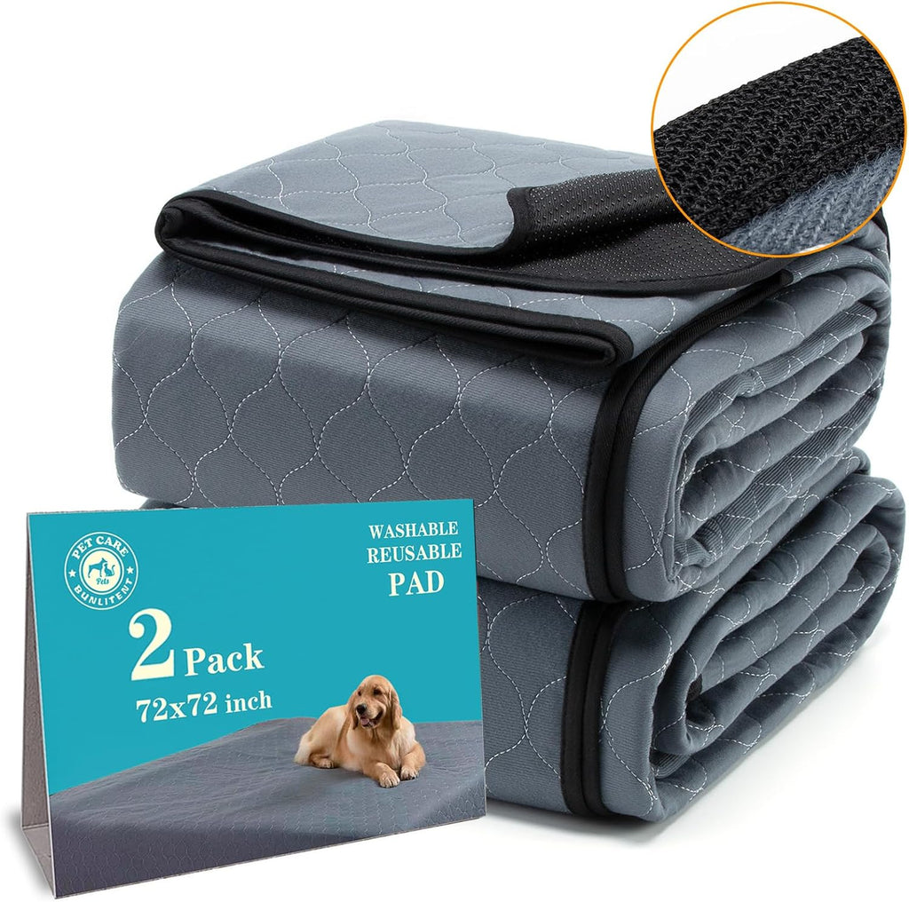 Bunlitent washable dog pee pads front view 72x72 size