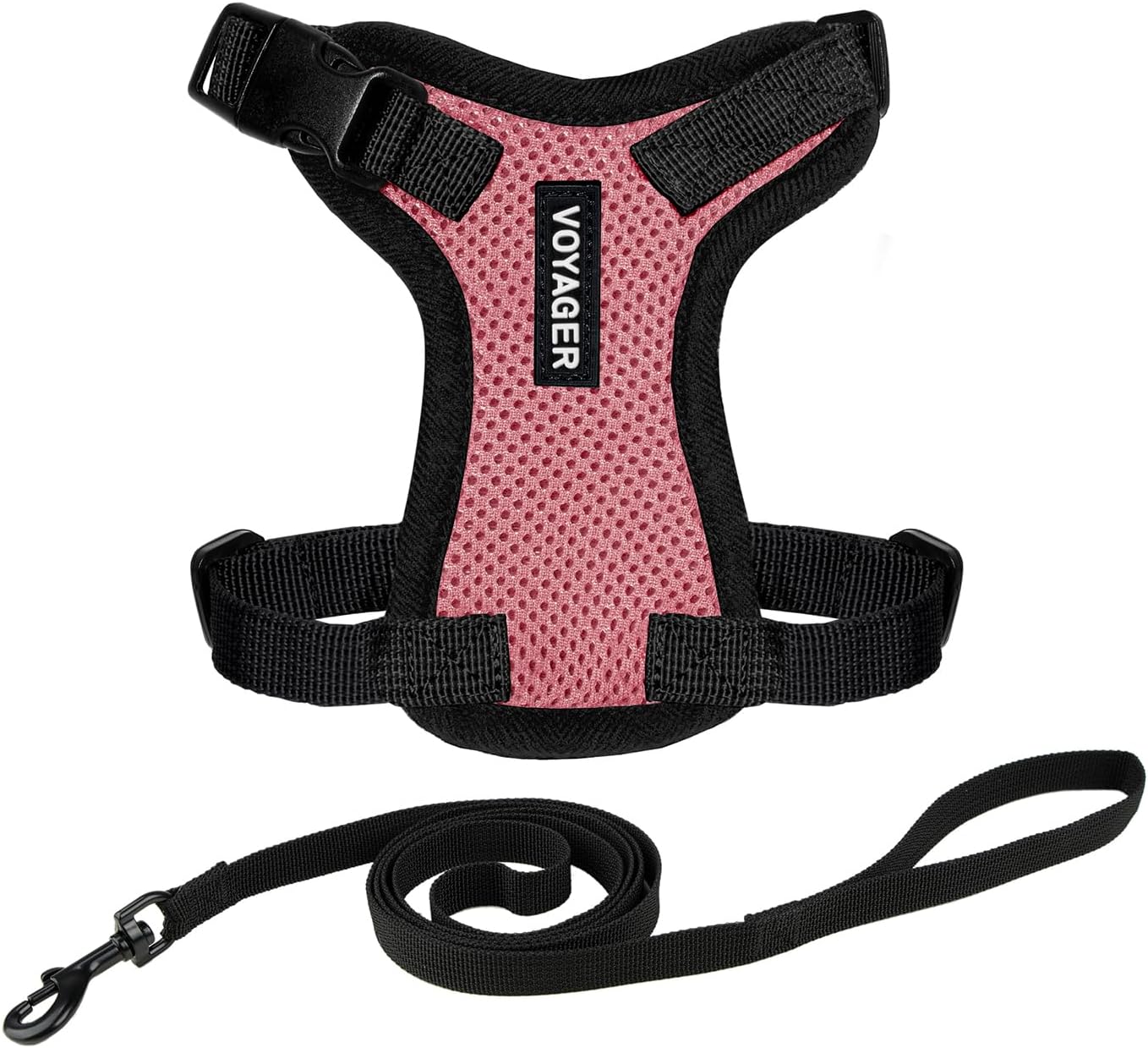 Secure outdoor pet walking harness for small and large cats
