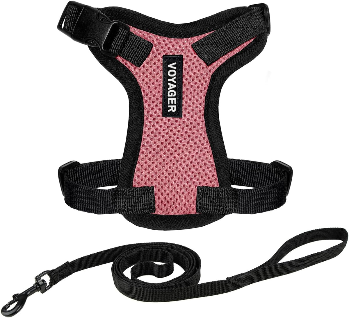 Secure outdoor pet walking harness for small and large cats