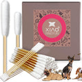 Xiaoxingyun 6 inch long cotton swabs for pet ear cleaning front view
