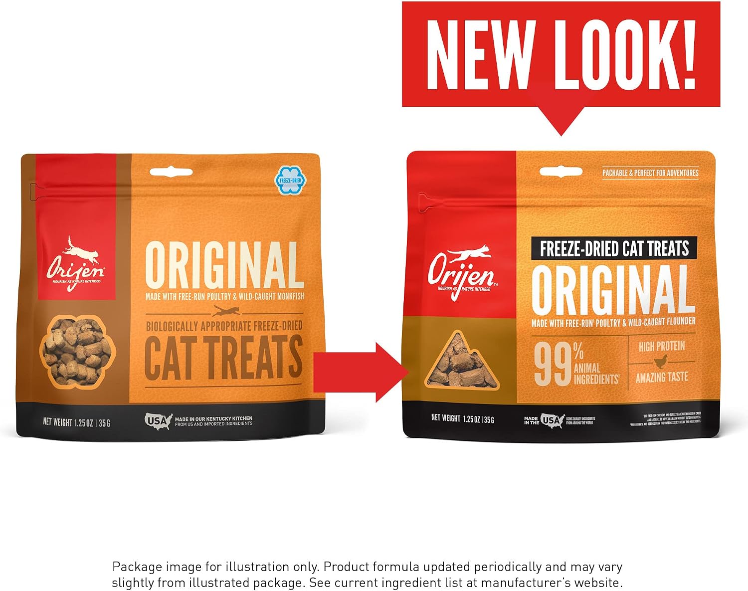 Orijen free run poultry and wild caught fish treats