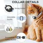Sucegi adjustable pet collar with attached bell