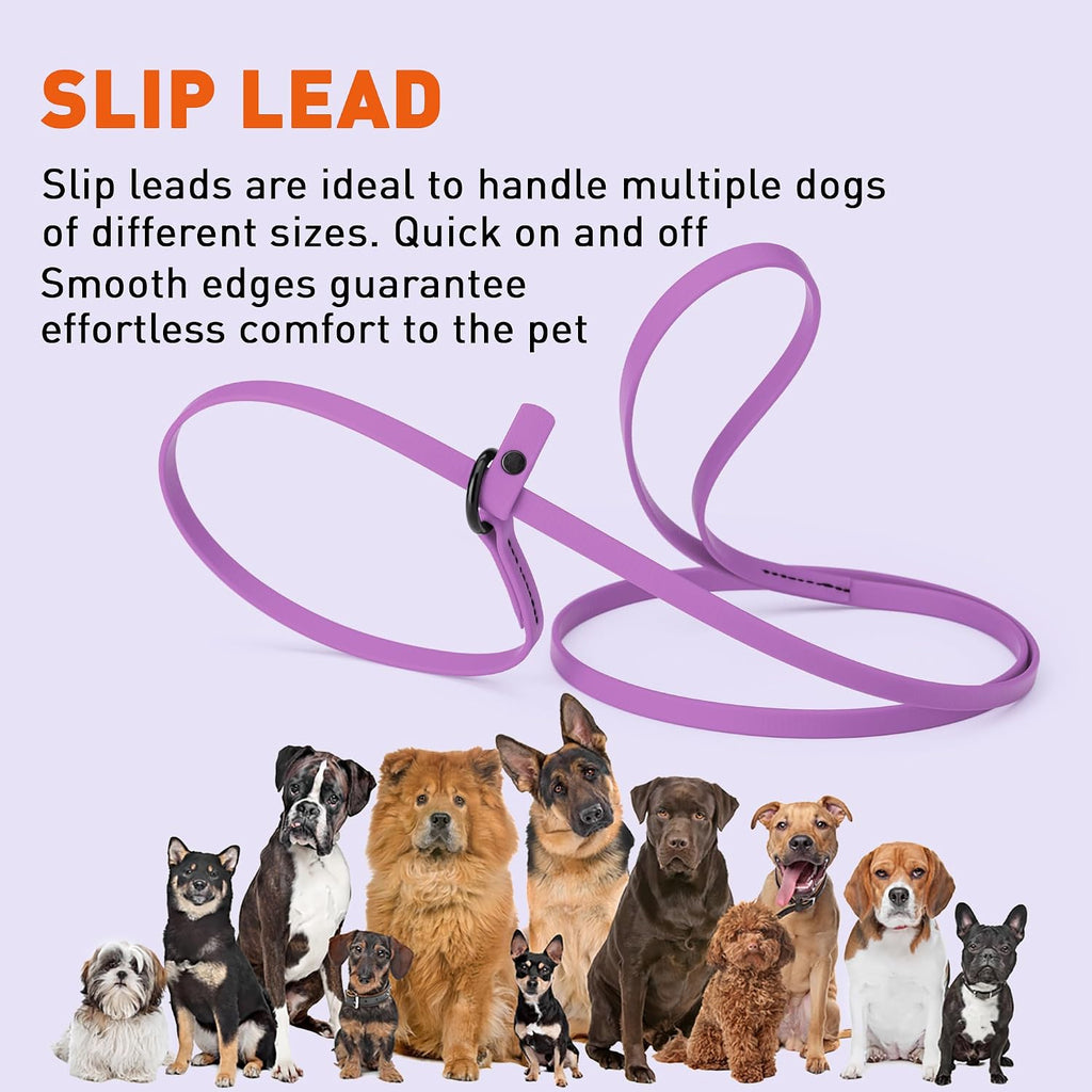 Heavy duty non slip dogline kennel lead designed for secure outdoor pet handling