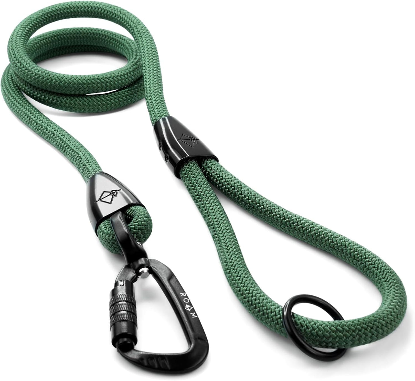 MADE TO ROAM Premium Explorer Leash - Climbing Rope Leash with Autolocking Aviation Aluminum Carabiner - California Horizon, 6ft - Image 13