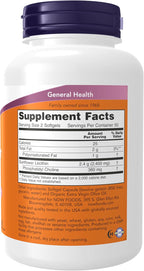 NOW Foods soy free non GMO sunflower lecithin softgels supplement facts label details