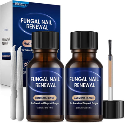 Bldaxn Toe Nail Fungus Renewal 2 Pack front view fungal treatment kit