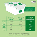 Clean disposable cat litter pan setup with elastic liner