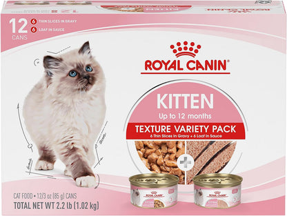 Royal Canin Feline Health Nutrition Kitten Thin Slices in Gravy Cat Food, 3 oz (Pack of 24) - Image 10