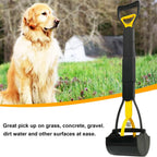 Ienjoyed 32 inch tall pooper scooper durable plastic frame outdoor setup