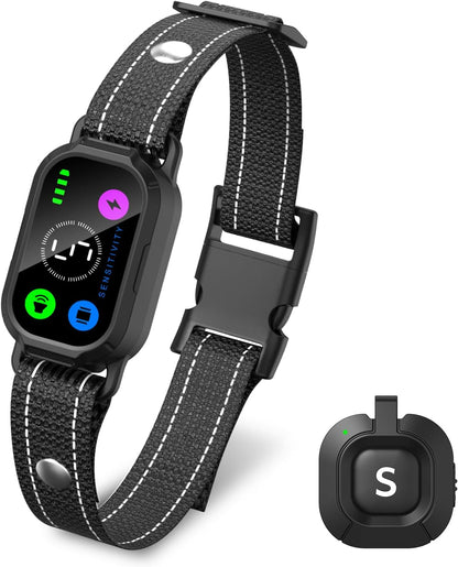 Staalguard 2-in-1 smart dog bark collar front view