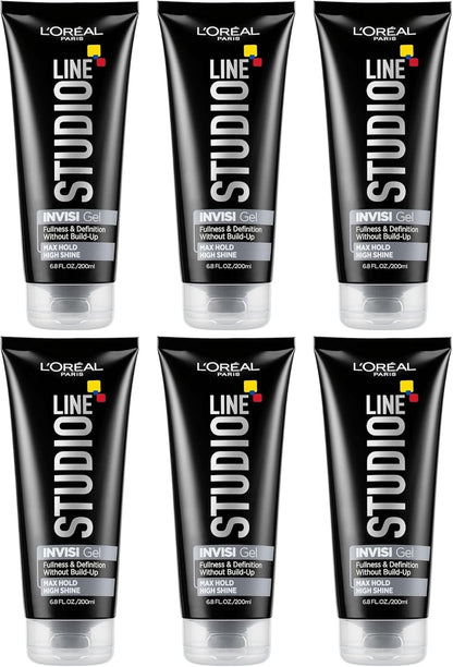 L'Oreal Paris Studio Line INVISI Gel, Strong Hold 6.80 oz - Image 7