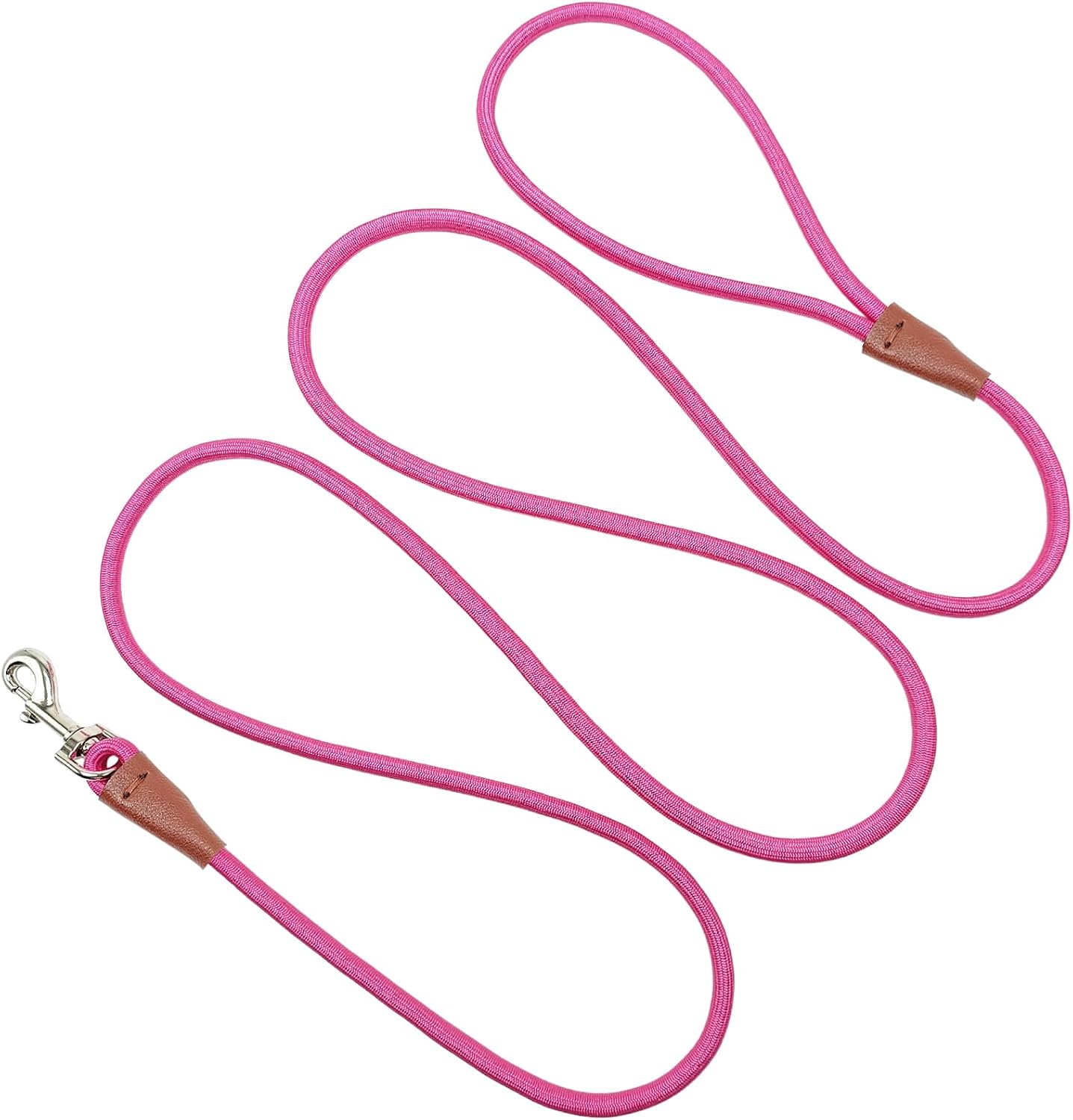 MayPaw Small Rope Dog Leash 6FT 8FT 10FT, 1/4-in Lightweight Pet Leash for Small Dogs/Puppy/Cats, Classic Colors Round Dog Lead(6ft*1/4",Purple) - Image 9