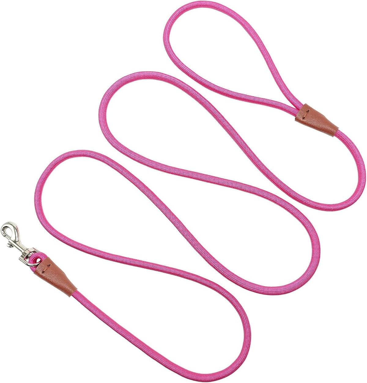 MayPaw Small Rope Dog Leash 6FT 8FT 10FT, 1/4-in Lightweight Pet Leash for Small Dogs/Puppy/Cats, Classic Colors Round Dog Lead(6ft*1/4",Purple) - Image 9