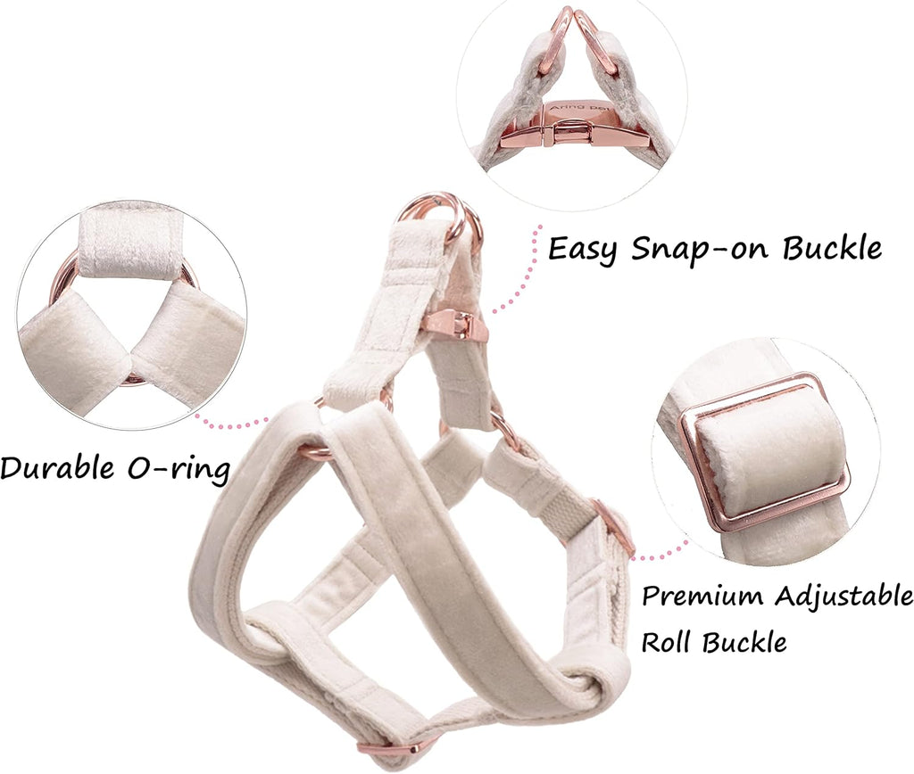 Adjustable straps on small Aring Pet dog harness