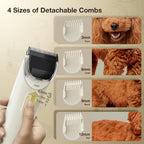 PETGUGU two point five litre large dust cup container detaching