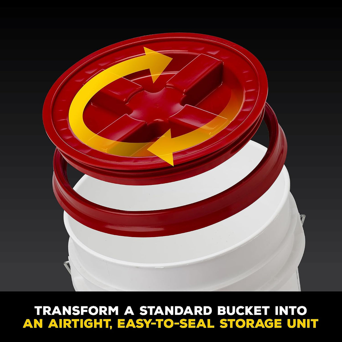 Gamma2 lid adapter ring and threaded cap assembly