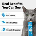 Multi strain probiotics for cats with sensitive stomach issues