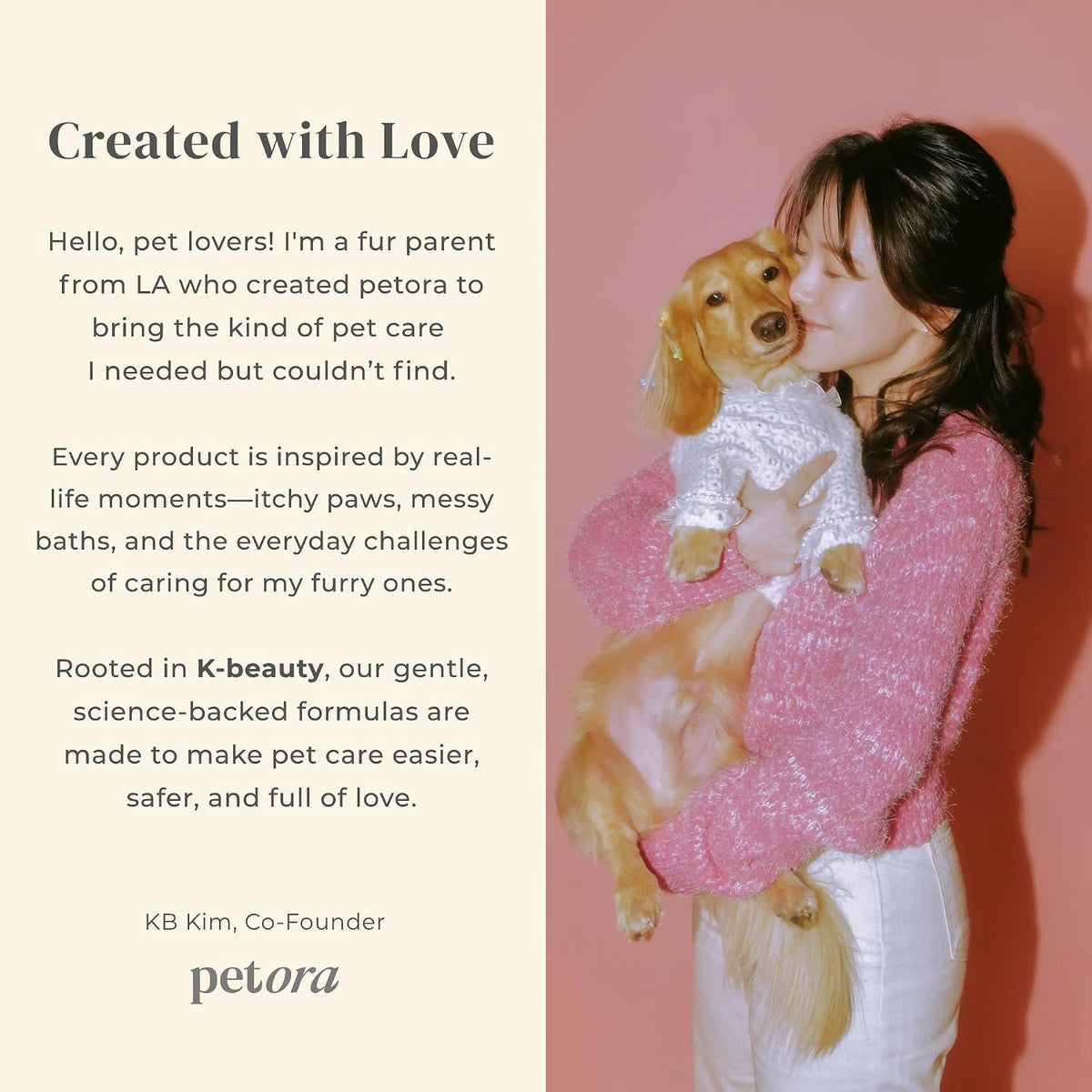 Professional pet grooming tool packaging by Petora