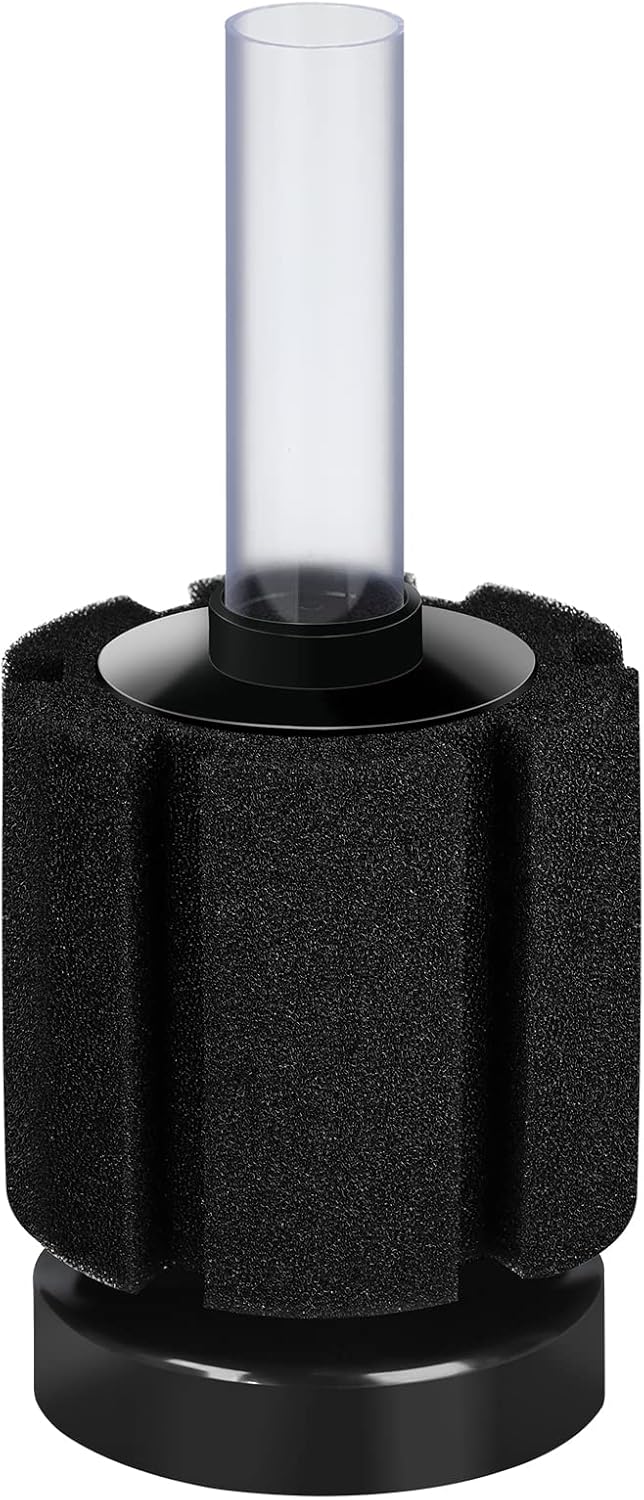 Aquaneat aquarium bio sponge filter front view for nano tanks