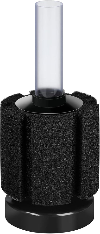 AQUANEAT aquarium bio sponge filter front view for nano fish tanks.
