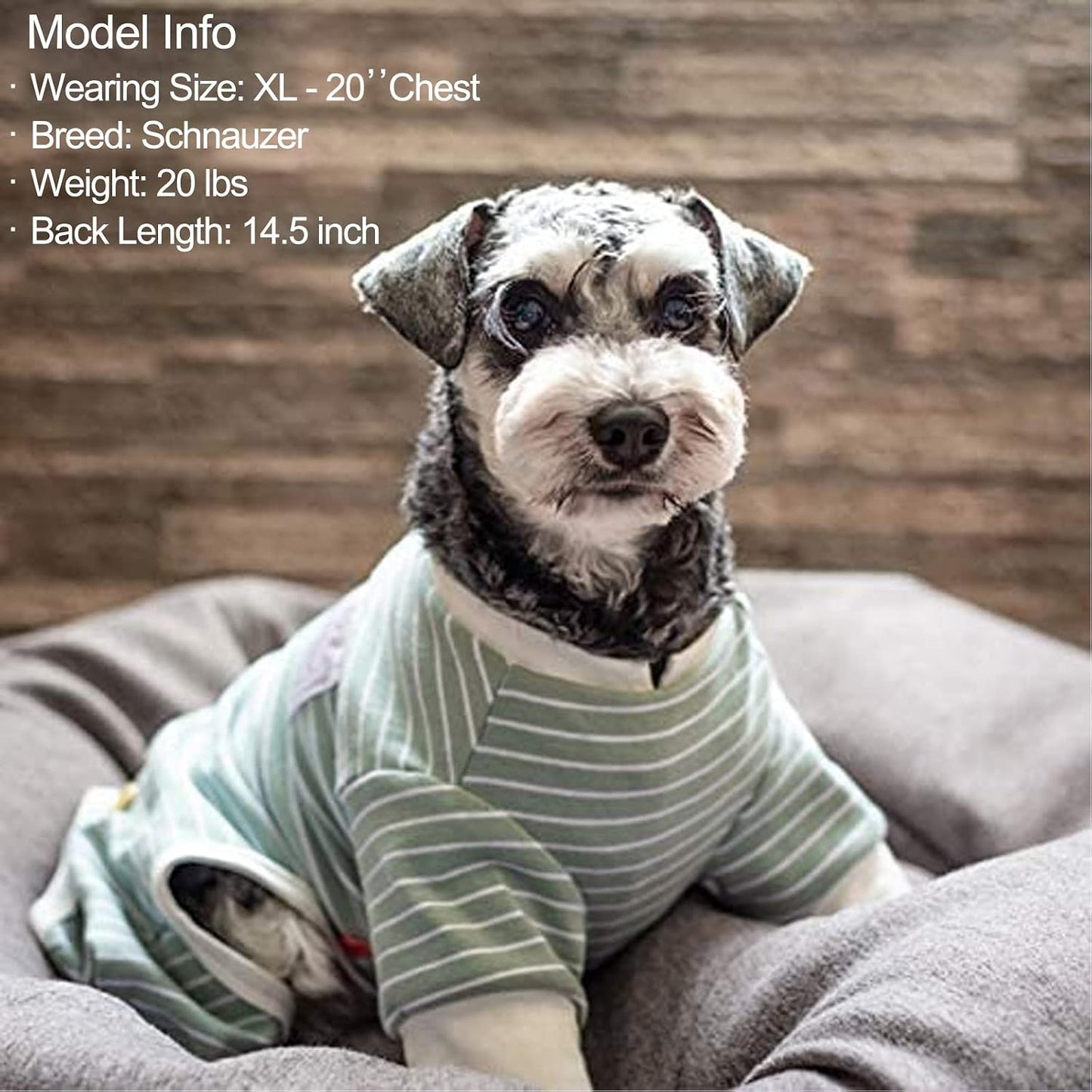 KYEESE cotton puppy jammies flexible fit dog clothes