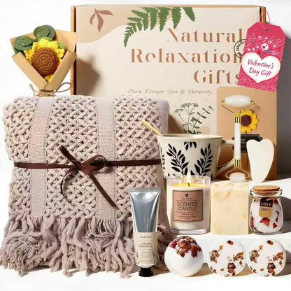 Willtown 11-piece self-care gift basket front view