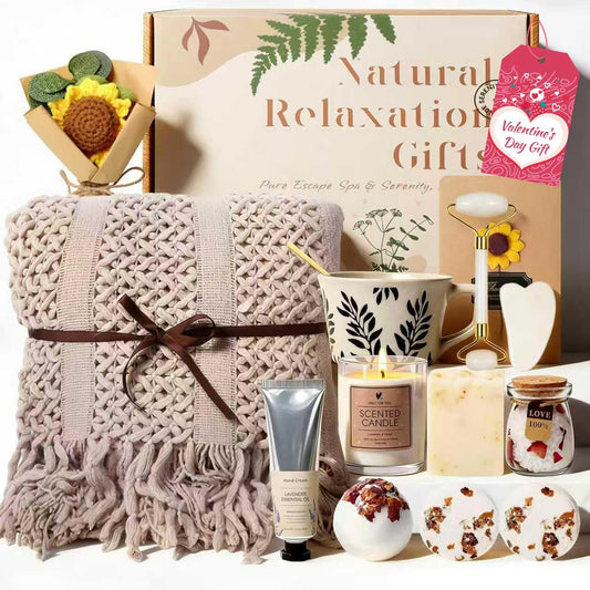 Willtown 11-piece self-care gift basket front view