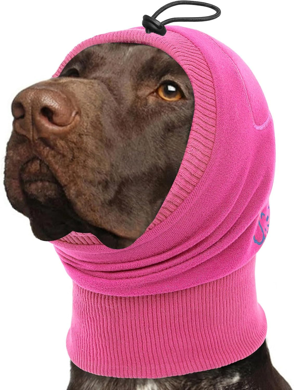 No Shake Ear Wraps for Dogs, Adjustable Dog Ear Cover with SoundProof Pads, Anxiety Relief Pet Ear Muffs Noise Protection Dog Calming Hoodie for Hematoma, Grooming, Fireworks, Thunder, Grey S - Image 14