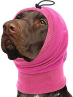No Shake Ear Wraps for Dogs, Adjustable Dog Ear Cover with SoundProof Pads, Anxiety Relief Pet Ear Muffs Noise Protection Dog Calming Hoodie for Hematoma, Grooming, Fireworks, Thunder, Grey S - Image 14