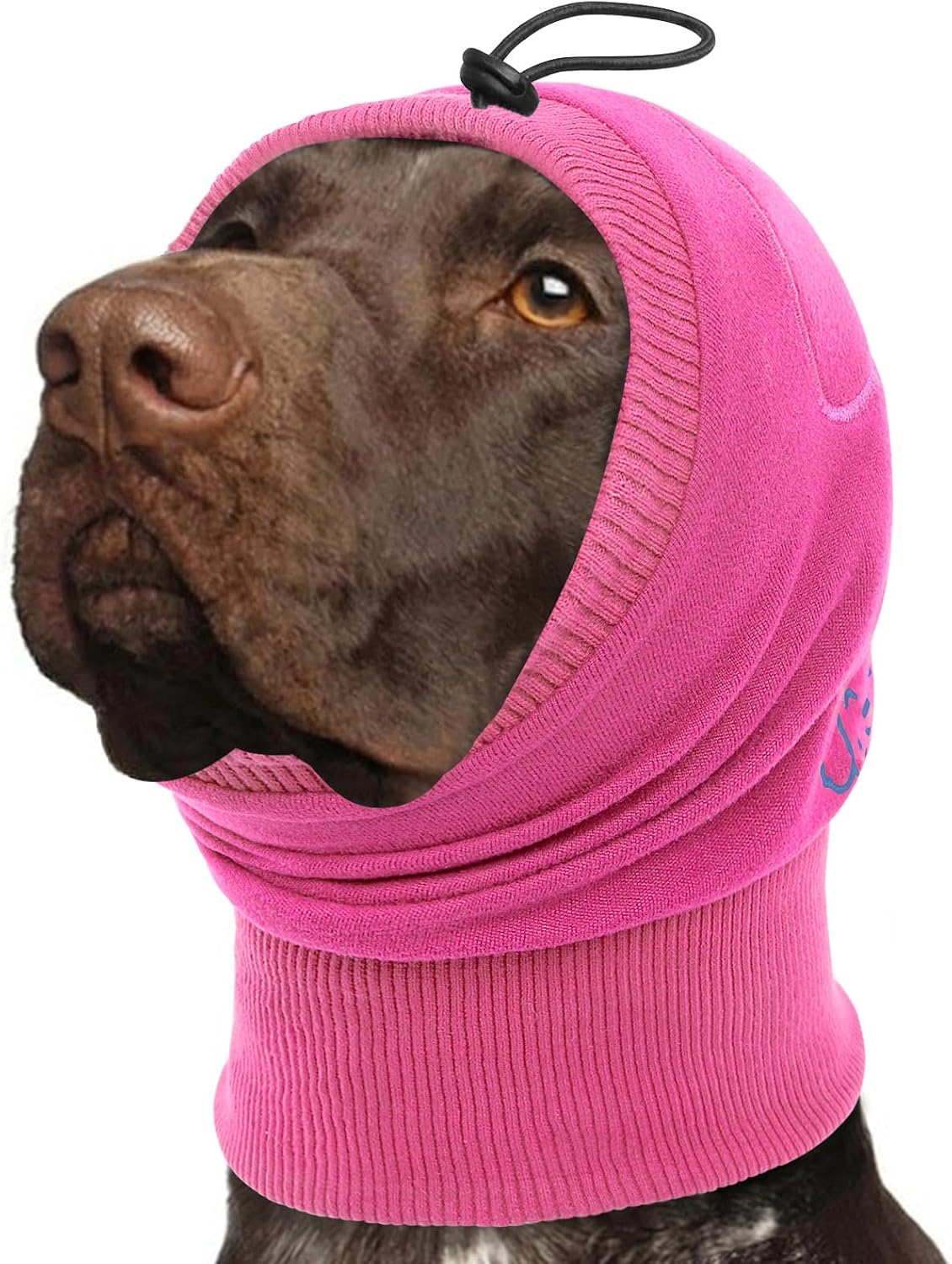 No Shake Ear Wraps for Dogs, Adjustable Dog Ear Cover with SoundProof Pads, Anxiety Relief Pet Ear Muffs Noise Protection Dog Calming Hoodie for Hematoma, Grooming, Fireworks, Thunder, Grey S - Image 14