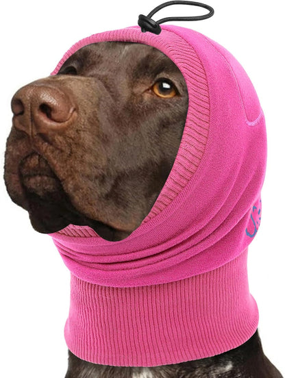 No Shake Ear Wraps for Dogs, Adjustable Dog Ear Cover with SoundProof Pads, Anxiety Relief Pet Ear Muffs Noise Protection Dog Calming Hoodie for Hematoma, Grooming, Fireworks, Thunder, Grey S - Image 14