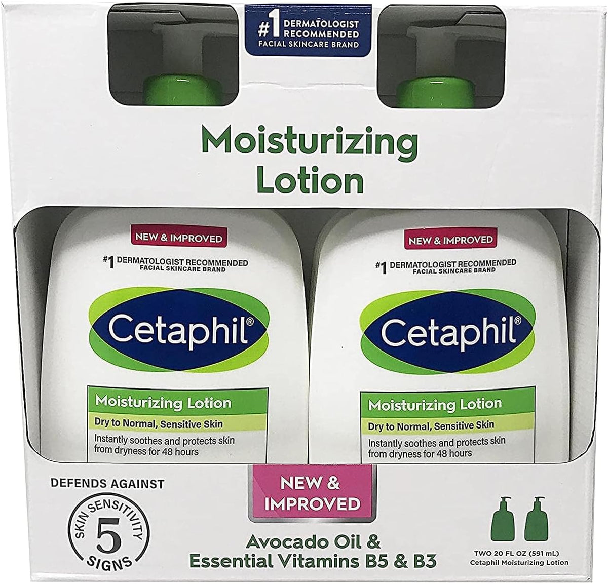 Cetaphil daily skincare lotion texture swatch on skin