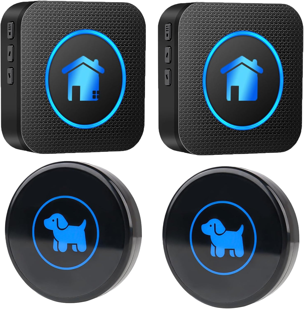 Dog Door Bell 2026 Enhanced Touch, Wireless Doggie Doorbell for Potty Training to Go Outside, IP65 Waterproof, 1000ft Range, 55 Melodies, 5 Modes & Adjustable Volume (2 Buttons) - Image 14