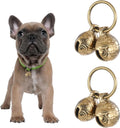 Styquenzer copper bell for dog collar front view high quality brass pet accessory.