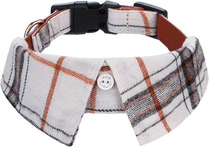 Faleela Soft &Comfy Bowtie Dog Collar,Detachable and Adjustable Bow Tie Collar,for Small Medium Large Pet (S, Beige) - Image 14