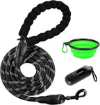 BARKBAY Dog Leashes for Large Dogs Heavy Duty Dog Leash 4/5/6 FT with Comfortable Padded Handle and Highly Reflective Threads for Medium Large Dogs Walking Training Running (5FT-1/2'',Pink) - Image 11