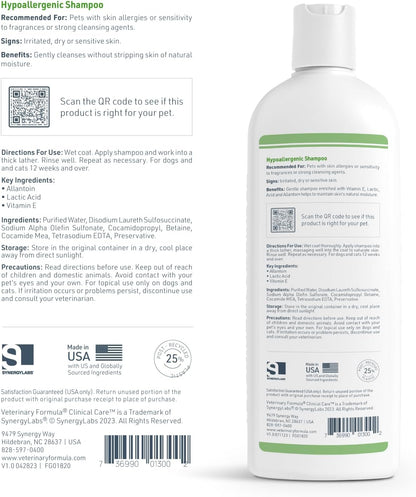 Authentic USA imported Veterinary Formula shampoo for pets
