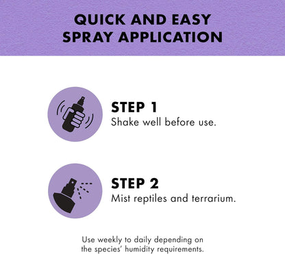 Zilla Tropical Mist bottle packaging details