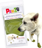 PawZ Rubber Dog Boots for Small Paws - All-Weather Waterproof Dog Shoes, Anti-Slip Traction for Rain, Snow, Mud & Hot Pavement - Pull-On Dog Booties, Black - Small (2"-2.5") - Pack of 12 - Image 12