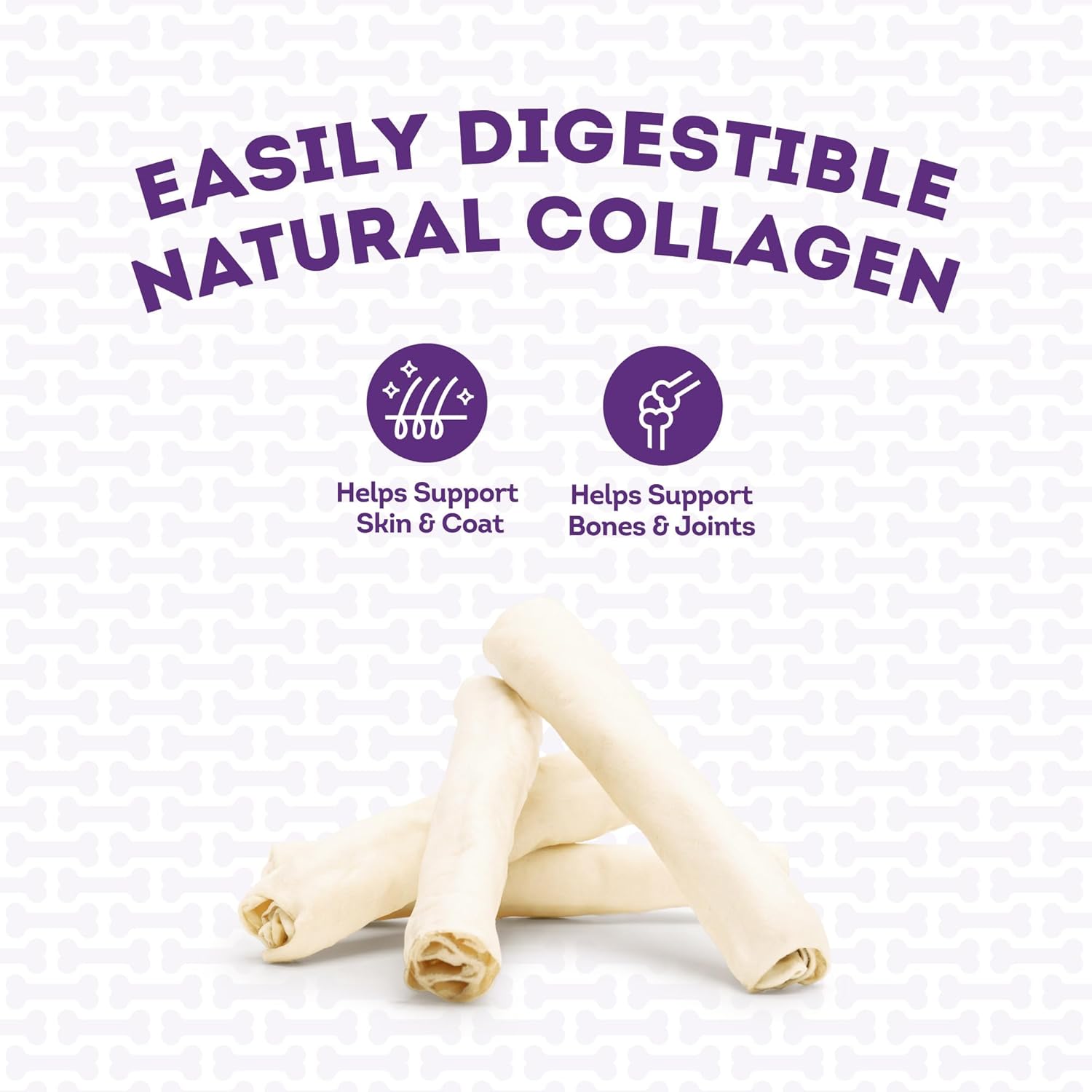 All natural ingredients wholesome dog chew product details