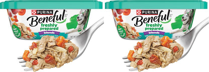 Purina Beneful Freshly Prepared Blends Wet Dog Food Variety Pack with Beef, Chicken, or LambDog Food - (Pack of 12) 10 oz. Tubs - Image 12