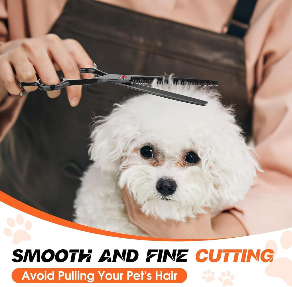 Authentic USA imported dog blending shears for groomers
