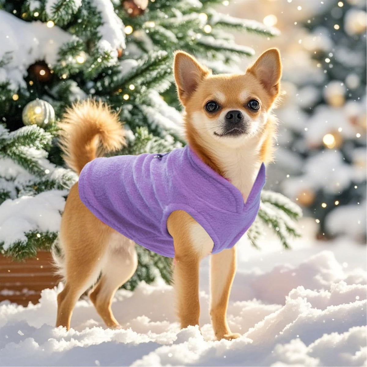 Rbenxia imported pet apparel premium purple pullover vest for puppies