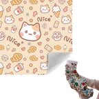 27.6" Cat Grooming Wrap Cat Wrap for Cutting Nails Cat Restraint for Nail Clipping Cat Swaddle Wrap Cat Burrito Wrap L(Within 15lbs) Anti-Scratch Anti-Escape Multifunctional Pet Tool - Image 11